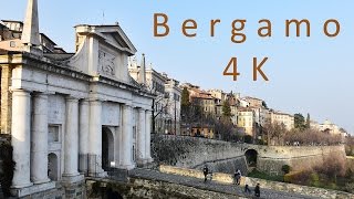 Bergamo città 4K [upl. by Ecnadnac]