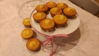 AMERICAN MUFFIN AI MIRTILLI RICETTA FACILE E VELOCE [upl. by Cohligan]