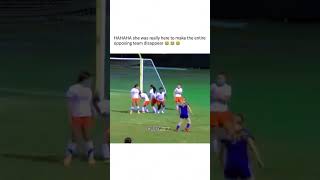 The Funniest Football Free Kick ever Women soccer funny moment 😂 [upl. by Asiat]