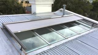 WAREMA W20 Conservatory Awning retracting [upl. by Asillem]