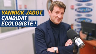 Les Zinformés Yannick Jadot candidat écologiste à l’élection présidentielle [upl. by Esele]