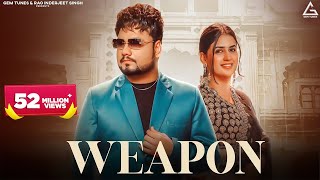 Weapon  Official Video  KD DESIROCK  Pranjal Dahiya  Komal Chaudhary  Haryanvi Song 2024 [upl. by Randee]