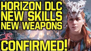 Horizon Zero Dawn DLC  GUERRILLA CONFIRMS STORY DETAILS NEW WEAPONS amp MORE The Frozen Wilds [upl. by Ydnyc306]