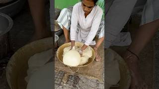 World famous unique matka roti making streetfood foodblooger indianstreetfood asmrvideo [upl. by Salena345]