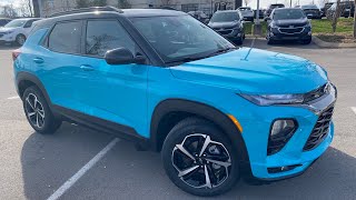 2021 Chevrolet Trailblazer RS AWD Test Drive amp Review [upl. by Dnamron]