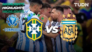 Brasil vs Argentina  HIGHLIGHTS  CONMEBOLEliminatoria 2023 [upl. by Cookie]