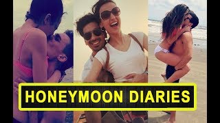 TV Actress Sanaya Irani Honeymoon Diaries With Husband Mohit Sehgal  Real Life TV Couples [upl. by Arras]