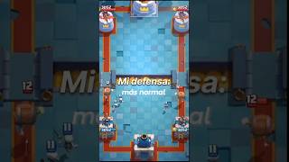 La mejor defensa es la Normal Épica clashroyale clash gaming defensas [upl. by Abehsat]