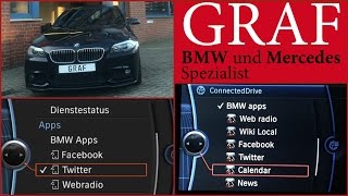 BMW 5er F10 F11 APPS nachrüsten 6NR aktivieren APPS freischalten per USB Hamburg BMW NBT BMW CIC [upl. by Neehsas410]