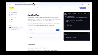 Running tools in Hunch via API [upl. by Jeroma]