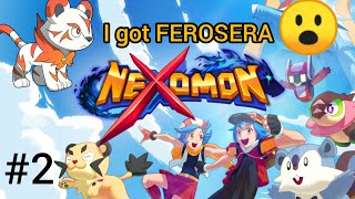 Nexomon Part 2 I got ferosera 😯😦😲🤠 [upl. by Nnairrek]