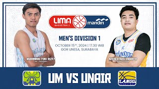 UM vs UNAIR  Mens Division 1  Surabaya  Oct 15 [upl. by Enelyk]