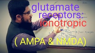 Glutamate ionotopic receptors AMPA and NMDAvideo by shadurqadir [upl. by Naras522]