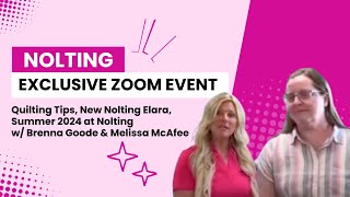 Nolting Exclusive Event with Melissa McAfee and Brenna Goode [upl. by Whitver]