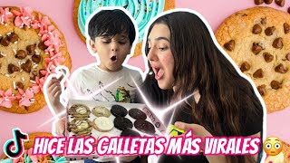 LA RECETA DE GALLETAS MÁS VIRALES DE INTERNET👀🍪 [upl. by Akkin]