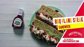 BBQ Flank Steak Sandwich [upl. by Kyl]