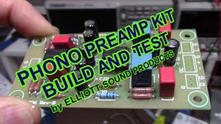 Phono preamp kit build and test  Elliott Sound Products [upl. by Yrollam]