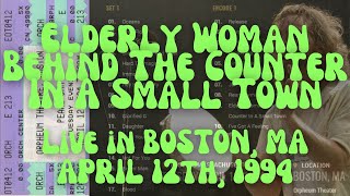 Pearl Jam  Elderly Woman Behind The Counter  Live in Boston MA 04121994  Orpheum Theater [upl. by Aiselad]