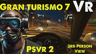 OG VR Gamer Plays Gran Turismo 7 on PSVR 2  Mixed Reality Capture [upl. by Barbee]