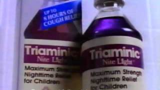 Triaminic Nite Light Cough Syrup Commercial 1993 [upl. by Dillon]