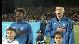 Kyrgistan vs Uzbekistan National Anthem  FIFA World Cup 2026 Asian Qualifiers [upl. by Lebasy]