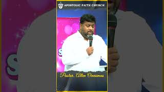 எதற்கு தேவன் உங்கள் ஆசீர்வாதத்தைத் தடை செய்கிறார்  PastorAllenOnesimus Blessings shorts [upl. by Balliett]