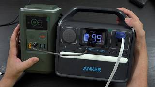 Anker 522 Portable Power Station 299Wh Solar Generator LiFePO4 Battery Pack 300W Peak 600W [upl. by Akisej]