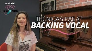 Como fazer BACKING VOCAL Anny Responde [upl. by Idissak]