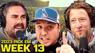 The Biggest Game in Pick Em History  Week 13 [upl. by Doi]