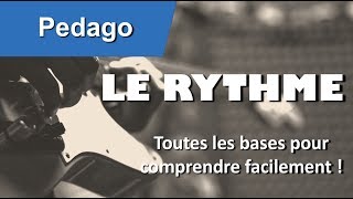 Comprendre le rythme à la guitare binaireternaire contretemps croches etc [upl. by Shiff]