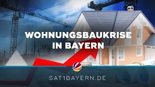 Wohnungsbaukrise in Bayern Hohe Kosten kaum neue Genehmigungen [upl. by Morissa]