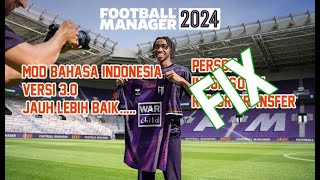 Update 30 MOD Football Manager 2024 Bahasa Indonesia Gratis [upl. by Wang]