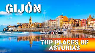 Top MustVisit Places and foods in Gijón Spain  Your Ultimate Travel Guide 4k [upl. by Varien]