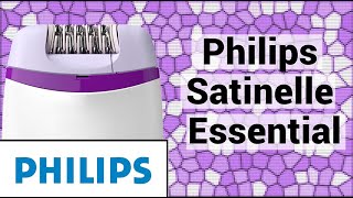 Review Philips Satinelle Essential BRE22500 [upl. by Haase]