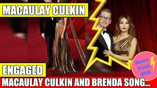 MACAULAY CULKIN AND BRENDA SONG ARE OFFICIALLY ENGAGED SOURCES CONFIRM [upl. by Xet]