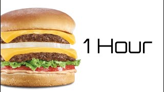 Hamburger Cheeseburger Big Mac Whopper  1 Hour Version [upl. by Lillie]