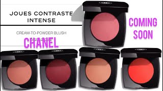 Chanel CREAMTOPOWDER BLUSH JOUES CONTRASTE INTENSE details [upl. by Akehsal]