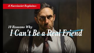 A Narcissist Explains 10 Reasons Why I Cant Be a Real Friend [upl. by Vod354]