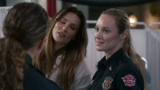 Maya Bishop and Carina Deluca 7x02 part 1 [upl. by Ydnor]