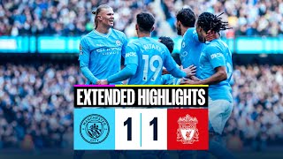 MAN CITY 11 LIVERPOOL  Haaland hits 50th PL GOAL in record time  Extended Highlights [upl. by Eceertal9]