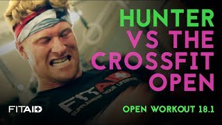 Hunter vs The CrossFit® Open  181 San Diego CA [upl. by Earazed]