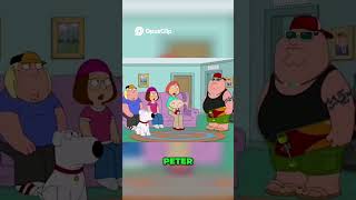 Peter Griffins Hilarious Transformation into Justin shorts familyguy [upl. by Euqor]