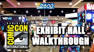 ComicCon 2022 Exhibit Hall walkthrough [upl. by Abdul994]