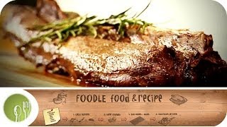 Der perfekte Rehrücken vom Profikoch I Foodle  Food amp Recipe [upl. by Anaidirib]