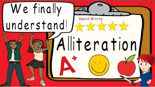 Alliteration  Award Winning Alliteration Teaching Video  What is Alliteration [upl. by Osbourn]