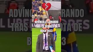 ¡Luis Advíncula llorando tras la derrota de Boca en la final de la Libertadores 2023 😭💔⚽ [upl. by Ardnohsed]