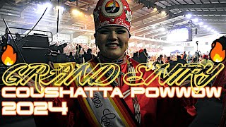 🔥SATURDAY NIGHT LIVE SNL GRAND ENTRY🔥  Coushatta Kinder Powwow 2024 [upl. by Aynna858]