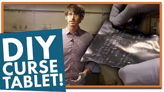 How to Make an Ancient Curse Tablet [upl. by Divan]