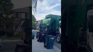 Violent Garbage Truck Breaks Lid youtube shorts youtubeshorts ytshorts trending trendingshorts [upl. by Ettennad892]