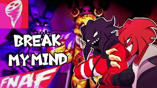 FNAF 4 DAGames  Break My Mind Cover But Agoti and Aldryx Sing  Five Nights at freddys  FNF [upl. by Gundry]